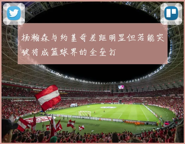 杨瀚森与约基奇差距明显但若能突破将成篮球界的全垒打